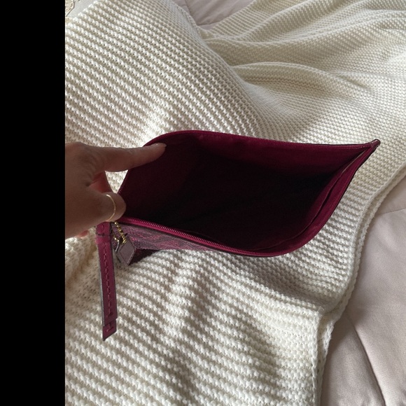 Coach - leather clutch - Picture 8 of 8